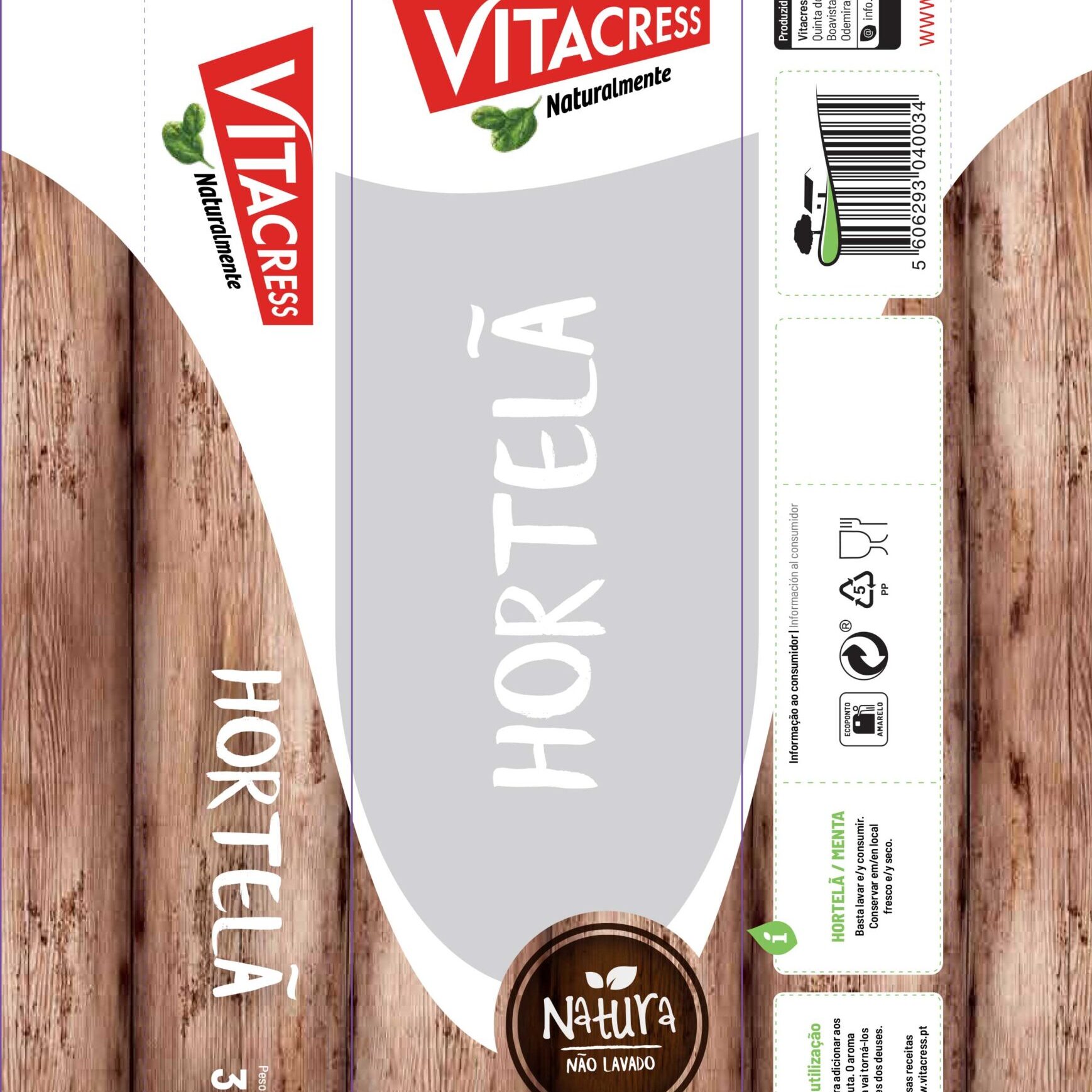 Arte Final . Hortelã Vitacress