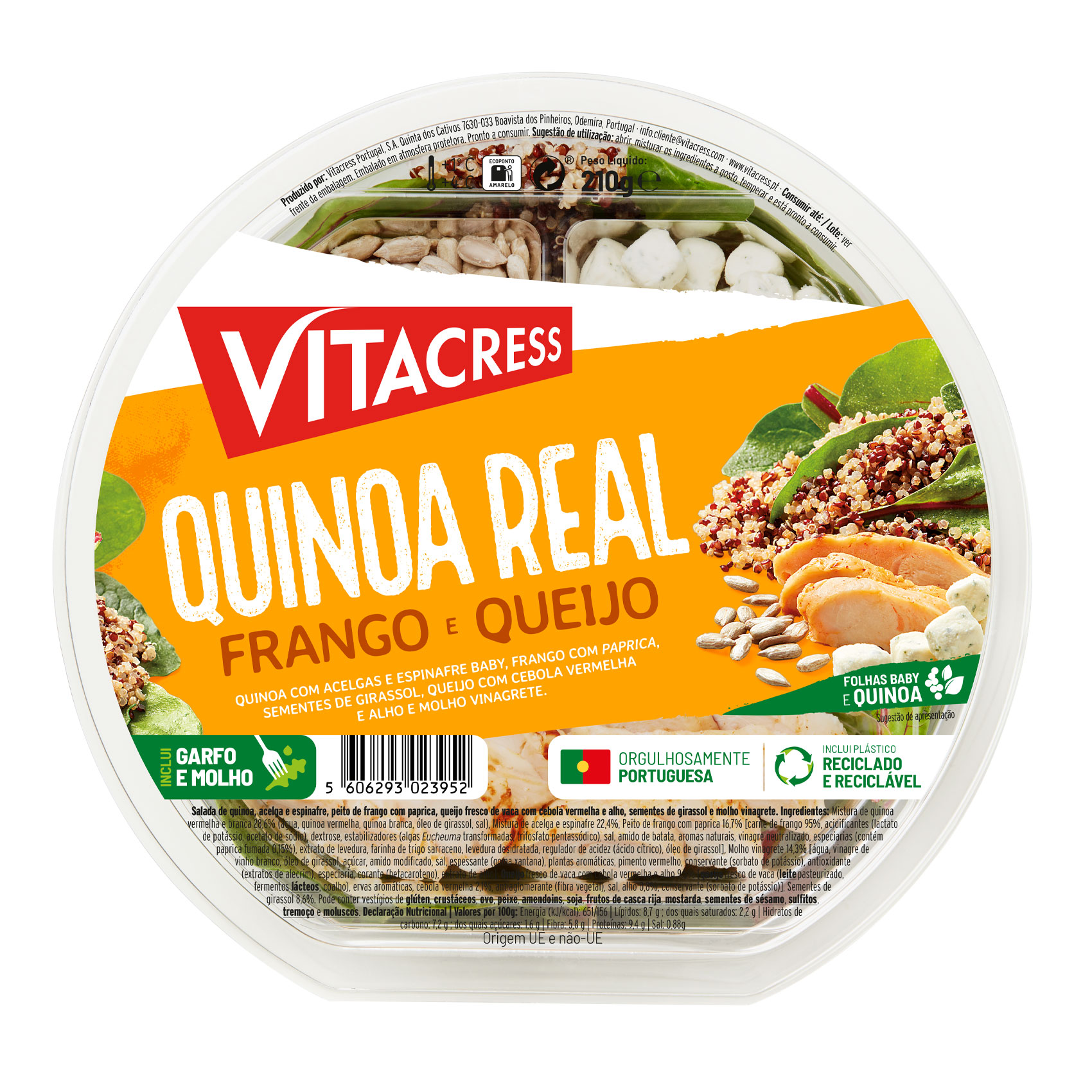 Salada Refeição Quinoa Vitacress