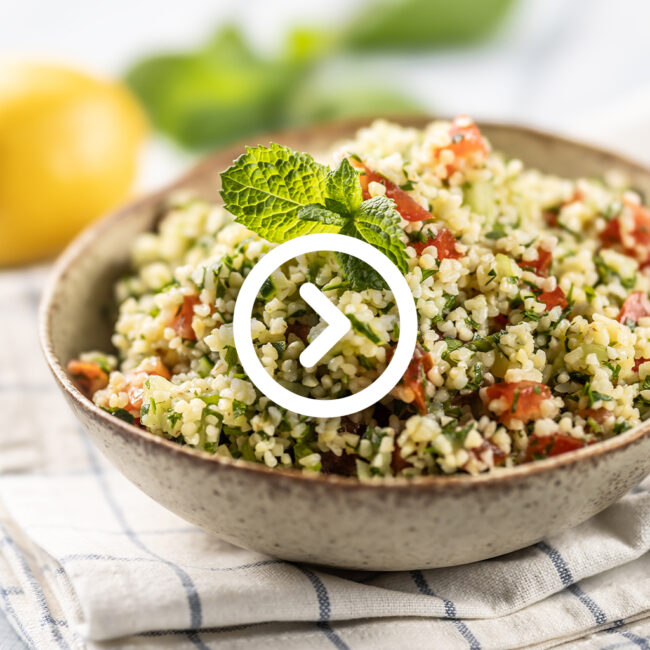 Tabule com Hortelã e Salsa Vitacress