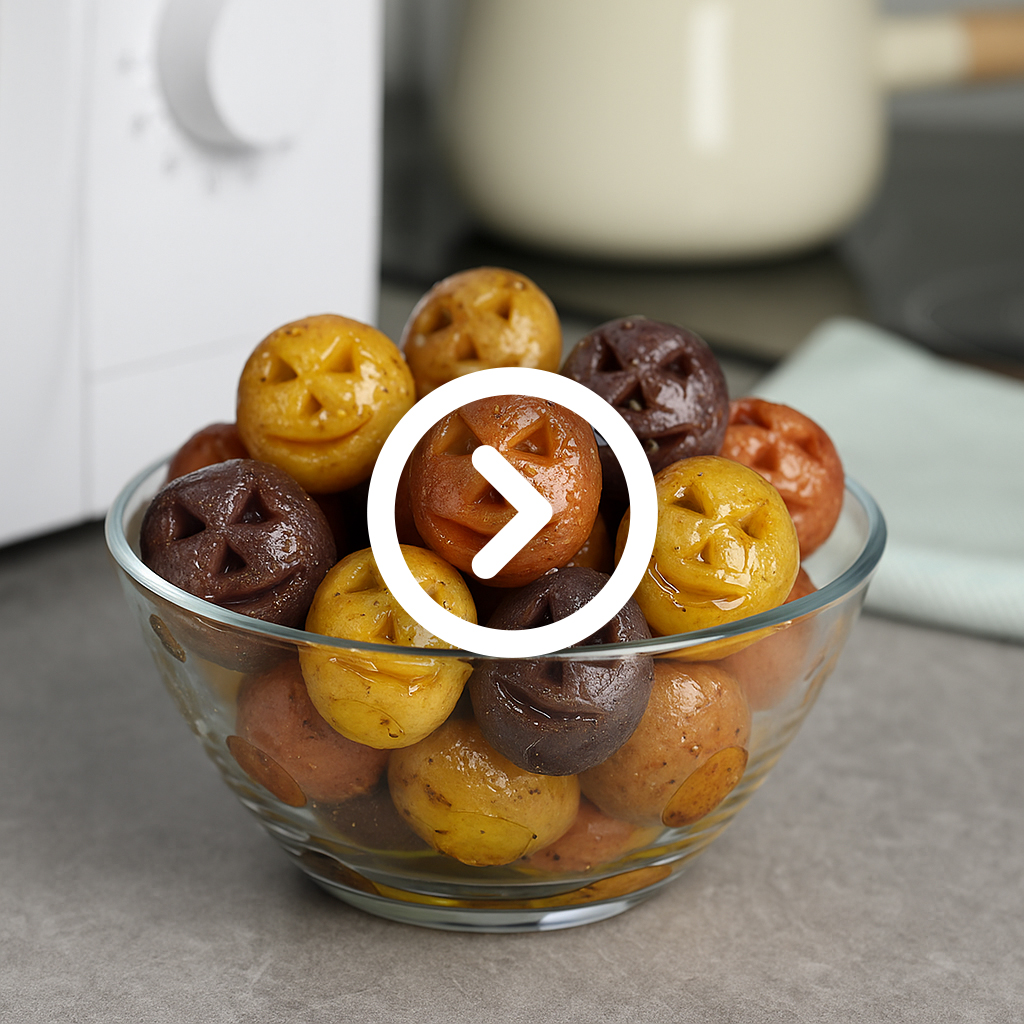 Batatinhas Divertidas de Halloween Vitacress