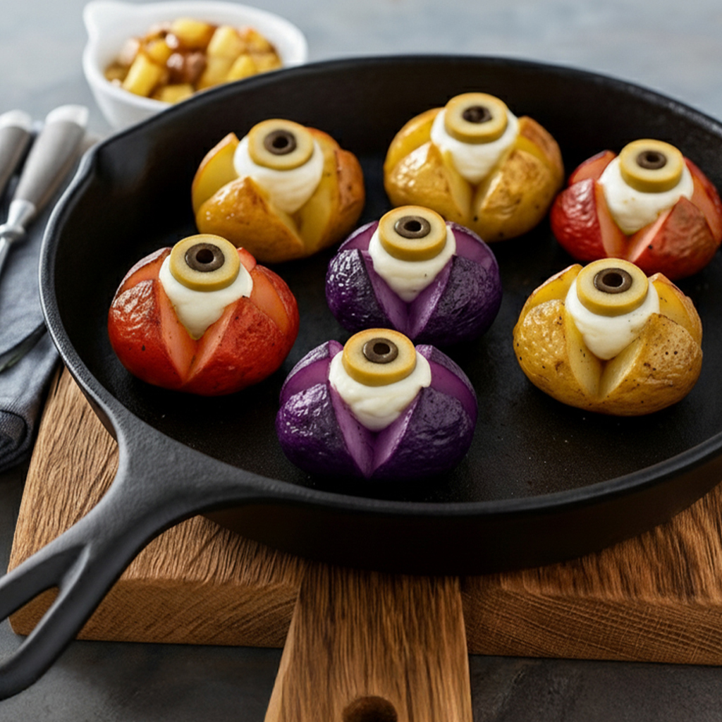 Olhinhos de Batatas Coloridas Vitacress
