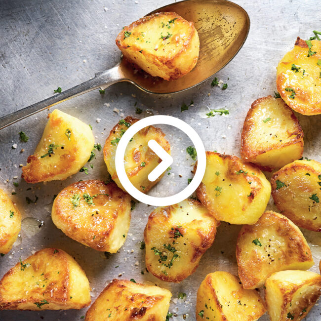 Batatas Assadas com Queijo e Anchovas | Receita de Maria João