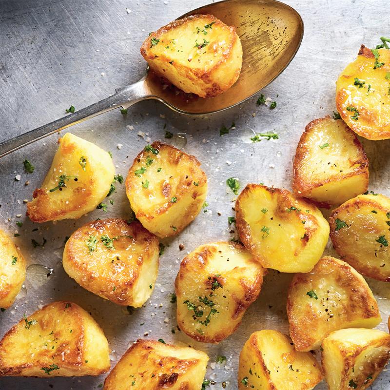 Batatas Assadas com Queijo e Anchovas | Receita de Maria João
