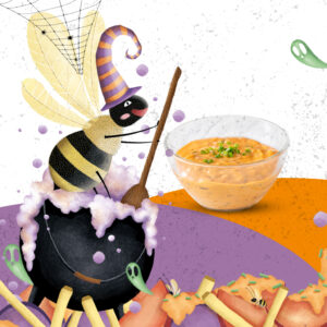 Molho encantado de cenoura e iogurte Vitacress