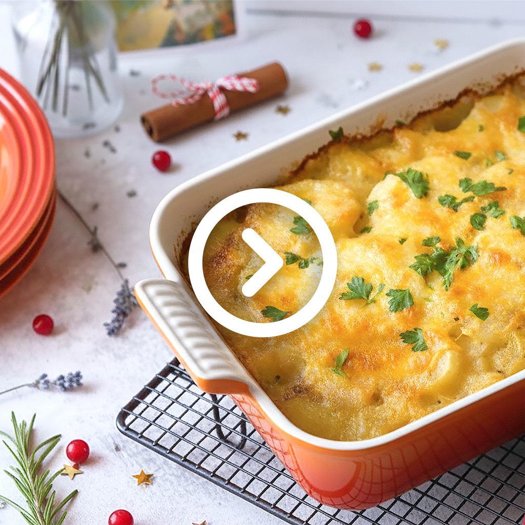 Batata Branca Média Vitacress Gratinada