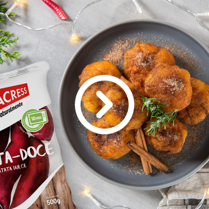 Sonhos de Batata-Doce na Airfryer