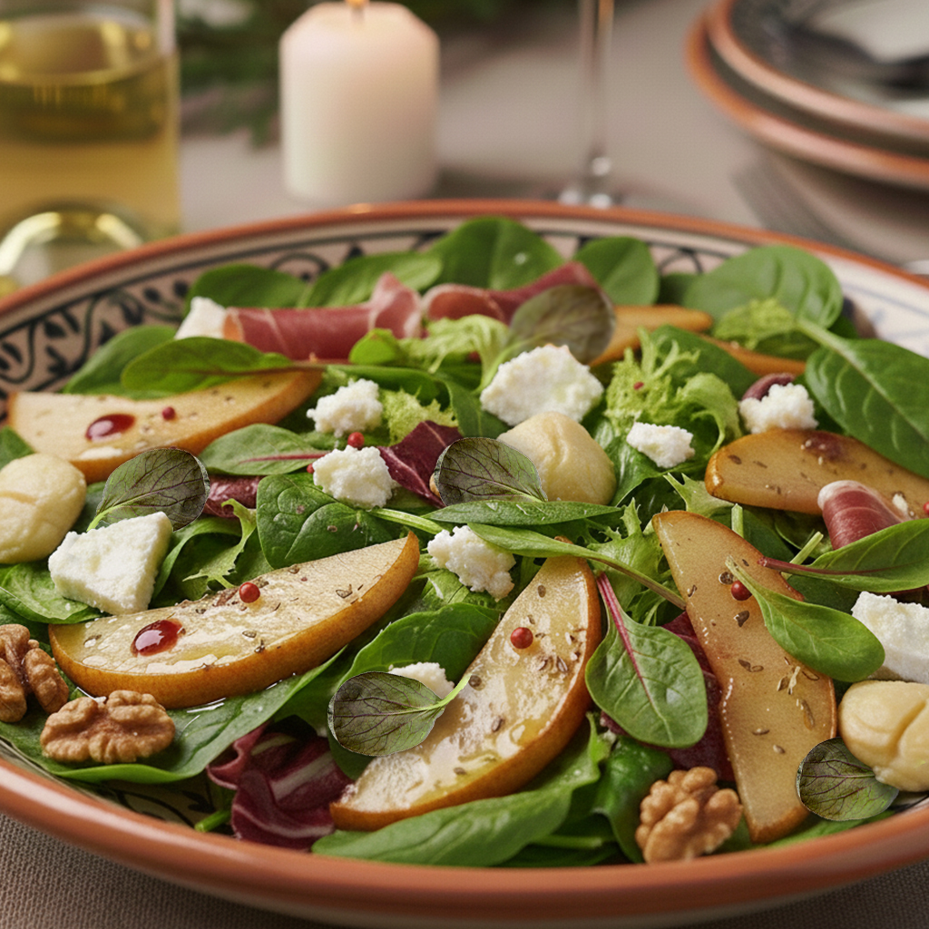 Salada Veggie Balance Vitacress com Sobras de Queijo e Presunto